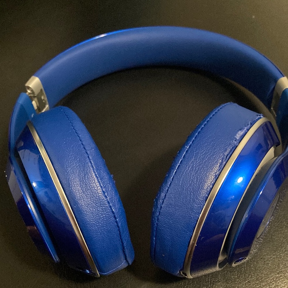 Blue beats headphones